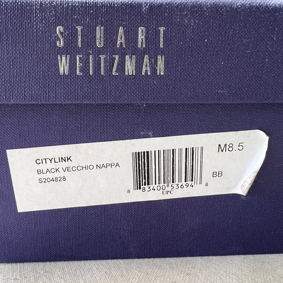 Stuart Weitzman Citylink Black vecchio Napa boot - Picture 4 of 4
